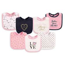 Since bed bath and beyond and buy buy baby are both owned by the same parent company, you can absolutely use coupons at both stores. Hudson Baby 7 Pack Love Drooler Bibs In Navy Bed Bath Beyond Drooler Bibs Hudson Baby Baby Girl Bib