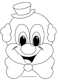 Maschere Di Carnevale Per Bambini Pagliaccio Carnevale Decorazioni Carnevale Pagliacci