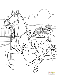 Stallion of the cimarron's offspring), is caught by wranglers and brought to be broken in miradero. Creek Riding On Spirit Horse Coloring Page Free Printable Coloring Pages Horse Coloring Books Horse Coloring Pages Cartoon Coloring Pages