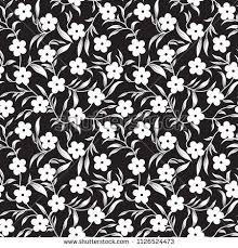 Https Www Shutterstock Com Image Vector Cute Black White Small Flower Pattern 1126524473 Src U7es Nnca4wq Small Flowers Black And White Flower Coloring Pages