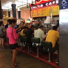 Business Is Still Booming At China Cafe One Of The Old Vendors At Grand Central Market In Downtown L A In Spite Of New Gourmet China Cafe Moving Boxes Cafe