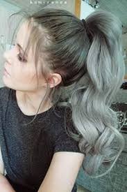 Black And Grey Ombre Hair Extensions Pin On Sunny Hair Ponytail Clip In Human Hair Extensions
