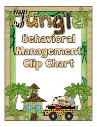 behavior clip chart jungle