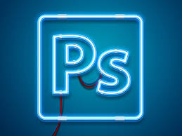 Neon Style Mockup Neon Typography Neon Logo Photoshop Effects