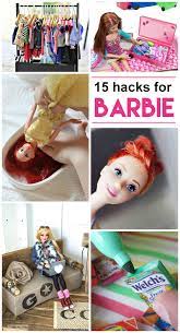 15 Fun And Easy Barbie Hacks And Diy Projects Anyone Can Do Diy Barbie Furniture Diy Barbie House Barbie Clothes