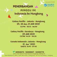Cari waktu keberangkatan dan kedatangan, durasi penerbangan dan harga tiket pesawat terbaik untuk indonesia ke . Jadwal Penerbangan Dari Indonesia Ke Cits Hongkong Ia Facebook