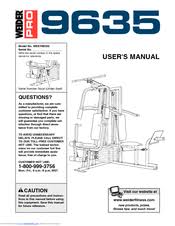 Weider Wesy96352 User Manual Pdf Download