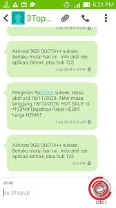 Mar 12, 2021 · baca juga: Cara Memasukan Kode Voucher 3 Untuk Isi Ulang Kuota Internet Nelpon Sms Dan Pulsa Kepoindonesia