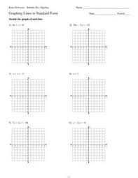 Linear equations form a basis for higher mathematics, and these worksheets will fully prepare students for math and science success. 28 Graphing Linear Equations In Standard Form Worksheet Worksheet Project List