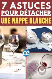 Votre Belle Nappe Blanche Est Criblee De Taches Apres Les Fetes Ll Heureusement Il Existe Des Astuces 100 Naturel En 2021 Nappe Blanche Astuces Pour Nettoyer Nappe