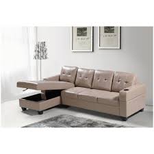 The convertible sectional sofa is sturdy enough to withstand a maximum weight capacity of 660 lbs. Sectional With Storage Paramountfurniture