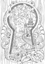 Coloring combines both the logical and creative parts of the brain and prompts you to focus on one task, allowing the worries of the day to melt away. Fantasy Coloring Pages For Adults