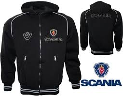 Scania V8 Fleece Hoodie Jacket Parka Veste Mantel Tir Truck Lkw Christmas Gift Fleece Hoodie Jacket Hoodies Hoodie Jacket