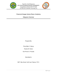 Here is a list of basic writing prompts to inspire an original topic. Qualitative Research Sample Chapter 1 3 Philippines