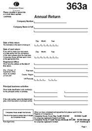 The annual return is an essential factor in determining the performance of a particular investment. Annual Returns Form 363 Complete Formations