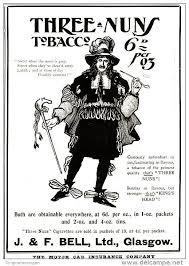 Original Anzeige Advertise 1903 English Three Nuns Tobacco Bell Glasgow 120 X 180 Mm Tobacco Good Cigars Buy Cigars