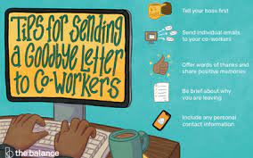 Get contact information whether you have made many great friends in your office or not, gathering contact information can be useful. Tips For Saying Goodbye When You Re Leaving Your Job