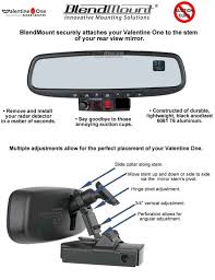 The best radar detectors are important investments than will not only pay for themselves but can effectively save best scanning delay on a radar detector. Mustang Blendmount Mustang Radar Detector Mount