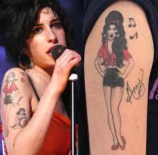 Frank is the debut studio album by english singer and songwriter amy winehouse.it was released on 20 october 2003 by island records.production for the album took place during 2002 to 2003 and was handled by winehouse, salaam remi, commissioner gordon, jimmy hogarth and matt rowe. Tears Dry Tattoos Remembering Amy Winehouse Painfulpleasures Inc Amy Winehouse Winehouse Amy Winehouse Tattoos