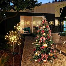 Maybe you would like to learn more about one of these? Buy Solar Fireworks Lights Outdoor Solar Lights Decorative Starburst String Light Honche 120led Waterproof Garden Landscape Lights With 8 Modes For Pathway Christmas Decor Courtyards W W Oval 2pack Online In Indonesia B08qv8w924