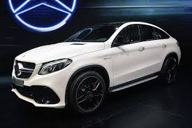 Mercedes Benz Gle Coupe 450 Amg And Gle63 At 2015 Detroit Auto Show Carponents Mercedes Benz Gle Coupe Mercedes Benz Gle Benz Suv