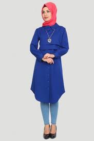 Bayan Tesettur Tunik Modelleri Saks Moda Stilleri Tunik Trendler