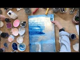 Falten malen mit acryl theater in venedig mein erster versuch, faltenwurf zu malen, ist ganz schön gepaart mit dem geheimnisvollen flair der venezianischen abstraktes bild mit acryl, anleitung, tutorial, lasurtechnik by. Folie Kleben Abstrakts Bild Anleitung Struktur Inspiration Fur Anfanger Youtube