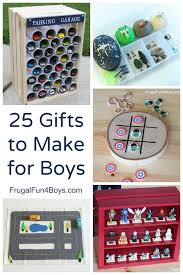 Birthday Gifts For Cousin Boy 25 More Homemade Gifts To Make For Boys Frugal Fun For Boys And Girls Homemade Kids Gifts Christmas Gifts For Boys Diy Boy Gifts
