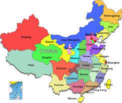 China has the largest population of any country in the world. China Province Map China Map Political Map Chinese Province