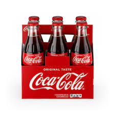 1 contoured replica just like the original in new translucent color red. Coca Cola Classic Coke 8 Oz Glass Bottles Shop Soda At H E B