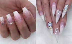 21 Der Schonsten Franzosischen Ombre Nagel Frisuren Kurz Manicures Designs Nails Design With Rhinestones French Manicure Designs