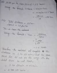 Use this speed calculator to easily calculate the average speed, distance travelled and the trip. Icse Numberswiz Class 6 Math Solution Chapter 10 Speed Time And Distance