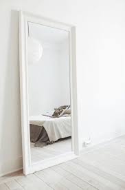 Al Love How This Oversized Mirror Is Propped Up Against The Wall Home Bedroom Bedroom Mirror Interior