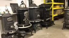 Antique stoves. What to buy and what not to buy - YouTube