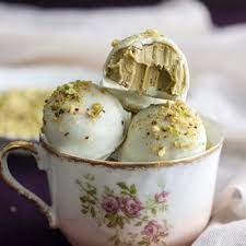 White Chocolate Pistachio Truffles Recipe Desserts Pistachio Butter Dessert Recipes Easy