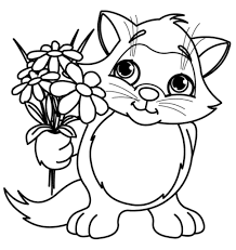 Cute printable cat coloring pages. Cat Coloring Pages Free Printable Coloring Pages For Kids
