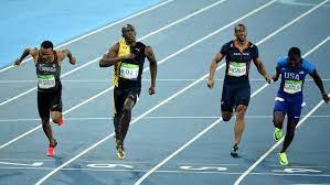 The 100m in both the women's and men's is always a spectacle to behold and the preliminaries get underway. Usain Bolt Wins 100m Sprint Final Results Times Rio 2016 Olympics Daily Telegraph