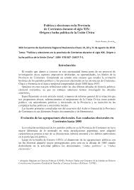 Corrientes tuvo su acto eleccionario este domingo, el radical gustavo valdés arrasó las urnas y gobernará la provincia de corrientes por otros cuatro años. Pdf Politica Y Elecciones En La Provincia De Corrientes Durante El Siglo Xix Origen Y Lucha Politica De La Union Civica