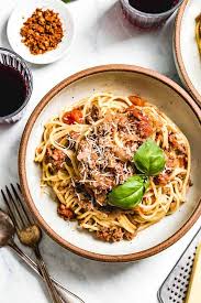 Spaghetti Bolognese Recipe Perfect Weeknight Dinner Foolproof Living Recipe Spaghetti Bolognese Recipe Recipes Bolognese Recipe