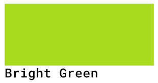 Bright green