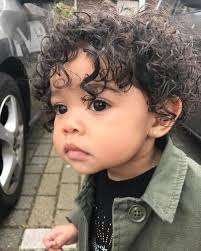 Make sure that you choose a curly hair is easier to manage and tends to be healthier when it's kept short because trimming removes dead ends. Baby With Curly Hair Tumblr