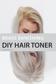These hair toners are like weak hair dyes that deposit a cool tint to the hair, which helps to cancel out unwanted warm tones like yellow and brass. Brass Banishing Diy Hair Toner For Blondes Wonder Forest