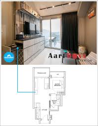 A small and welcoming open floor plan a small farmhouse open layout done in neutrals and with pastel touches looks larger than a dark one could look. 10 Condo Floor Plan Ideas That Combine Creature Comforts With Small Space Living