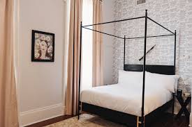 This incredible bed has so much character and is so unexpected. How To Decorate Your Bedroom Using Black Canopy Bed Decorifusta
