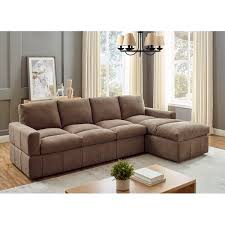 Large sectionals can be composed of different combinations of loveseats, sofas, armless chairs, corner chairs, ottomans, chaises, consoles extra features: Deep Oversized Sectional Sofas Wayfair