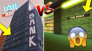 Apr 21, 2017 · the bank was the first jailbreak robbery ever released. Jailbreak The Mint Roblox Bank Update Secret The Mint Bank Glitch Youtube