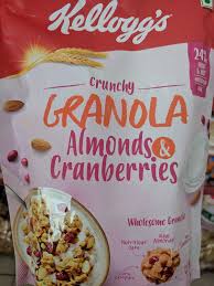 Granola is a breakfast food which is made with rolled oats and nuts, here we will learn this recipe with a different method called 'chocolate granola diabetic breakfast recipe'. Kelloggs Granola Almonds And Cranberries Review Anuradha Sridharan