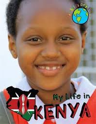 A Child's Day In...: My Life in Kenya -Alex Woolf Children's Book Aus Stock 