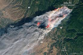 Intuitive fred888: pictures of Camp Fire from the Sky