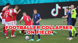 The inter star went down during the opening half of the group b match and required extensive medical attention on the pitch. Seccn Gdsg2mem